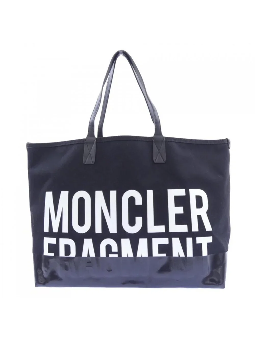 Moncler Shopping Bag Handbag Black
